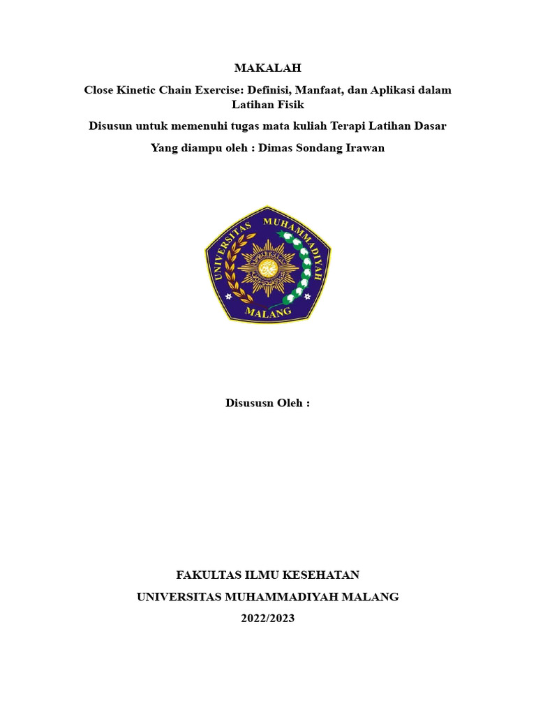 Manfaat dan Aplikasi CKCE dalam Olahraga | PDF
