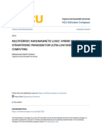 Multiferroic Nanomagnetic Logic - Hybrid Spintronics-Straintronic