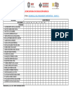 Lista de Asistencia