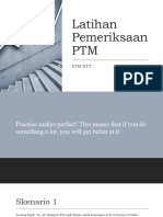 Latihan Pemeriksaan TD, Dan RDT PTM