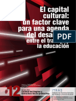 El Capital Cultural - Agenda para El Desarrollo