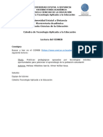 Prácticas Pedagógicas Apoyadas Por Tecnologías Móviles (CIDREB)