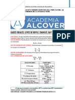Gases Ideales. Leyes de Boyle Charles Gay Lussac