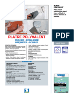 Platre Polyvalent: Enduire - Reboucher Briqueter - Sceller