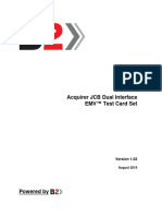 Acq-Jcb Di Test Card Set v1