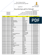 Groupes 1ere Année SEGC 2023 2024