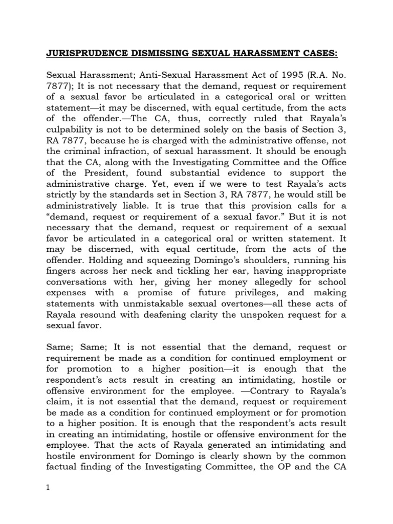 jurisprudence-dismissing-sexual-harassment-cases-pdf