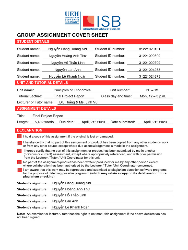 Principles Of Economics Highlands Coffee Pdf