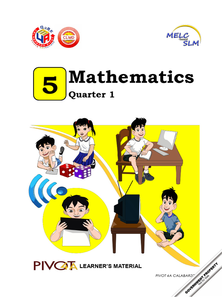 Math Grade 5 Version 2 | PDF