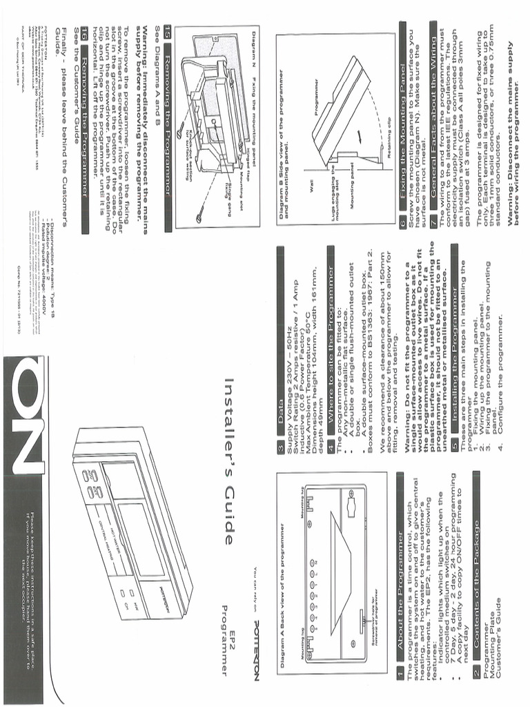 Ep 2 Installation Instructions | PDF