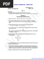 Class 7 Mathematics Set 2