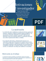 Motivaciones Del Investigador