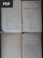 Mill, John Stuart. Sistema de La Lógica | PDF
