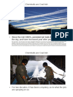 Fdocuments - in - Chemtrails Are Coal Ash Chemtrails The Exotic Weapon More Than 40 of Us
