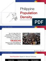Philippine Population Density 021323