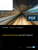 Transform Procurement With SAP Solutions