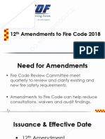 T2a - 12th Amendments Fire Code 2018