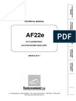 Technical Manual: Uv Fluorescent Sulfur Dioxide Analyzer