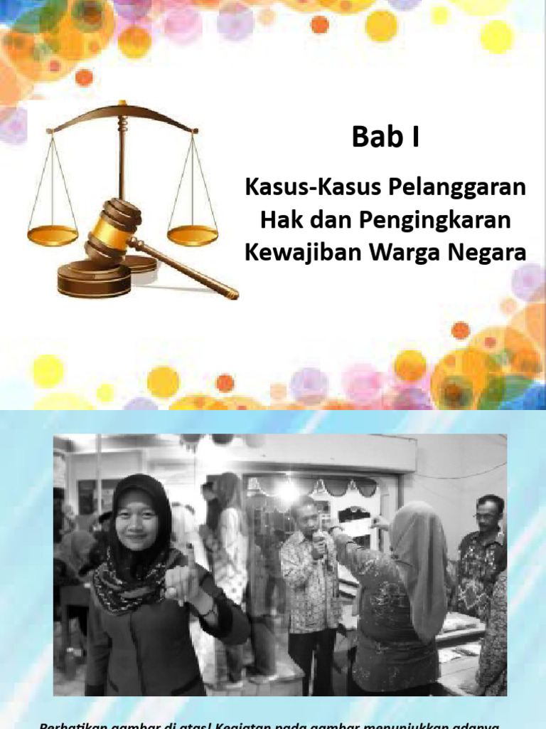 Kasus-Kasus Pelanggaran Hak Dan Pengingkaran Kewajiban Warga Negara | PDF