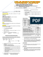 Review Module - Algebra (N2023)