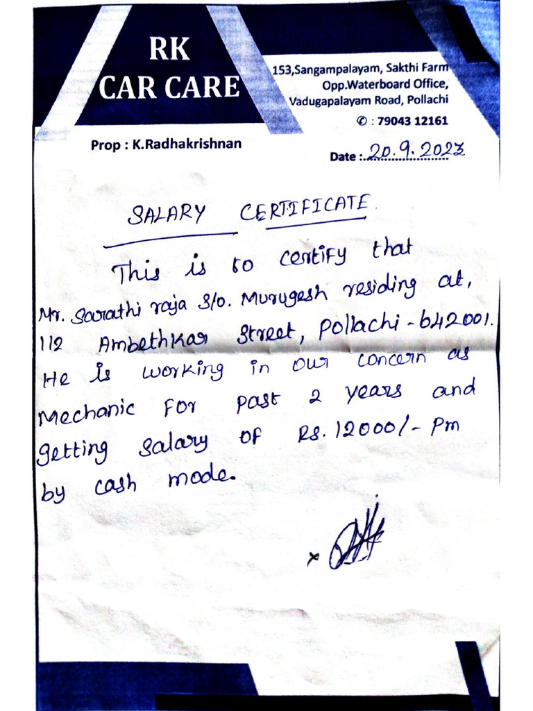 KERALA GOVERNMENT SALARY CERTIFICATE FORMAT visual data 2