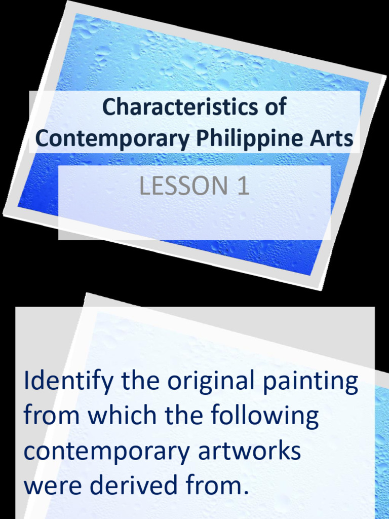 What Are The Characteristics Of Contemporary Art
