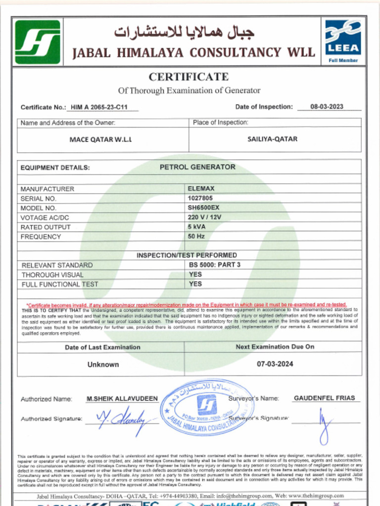 Driver Passed Test For Induction Training | PDF