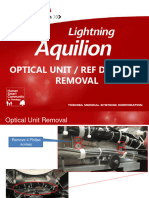 Aquilion Lightning - Optical Unit Reference Detector Removal