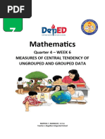 Mathematics 7 Q4 Week 6 Module 6