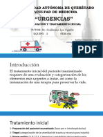 Evaluación y TX Inicial