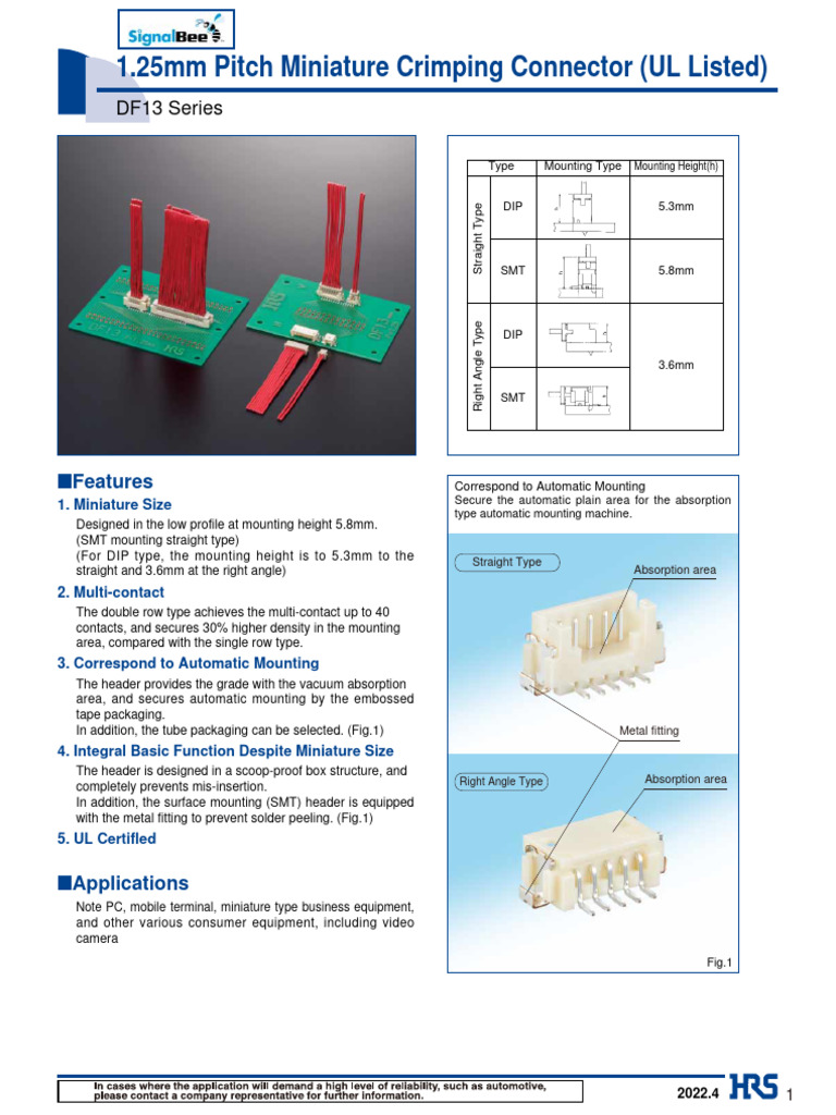 DF13 4S 1.25C - CL0536 0003 0 00 - Catalog - D31687 - en | PDF ...