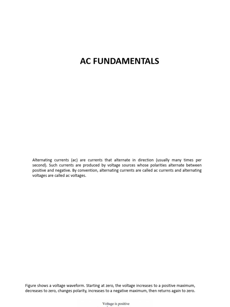 Ac Fundamentals PDF