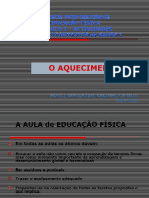 Ppoint - A Aula de Educação Física + o Aquecimento