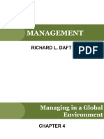 Chapter 4 - Managing in Global Environment (Self-Study)