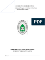 Form 3 - F03 - Formulir Evaluasi Diri RPL Tipe A Kupang