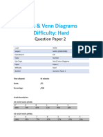 E1.2 Sets - Venn Diagrams 2B Topic Booklet 2 - 1