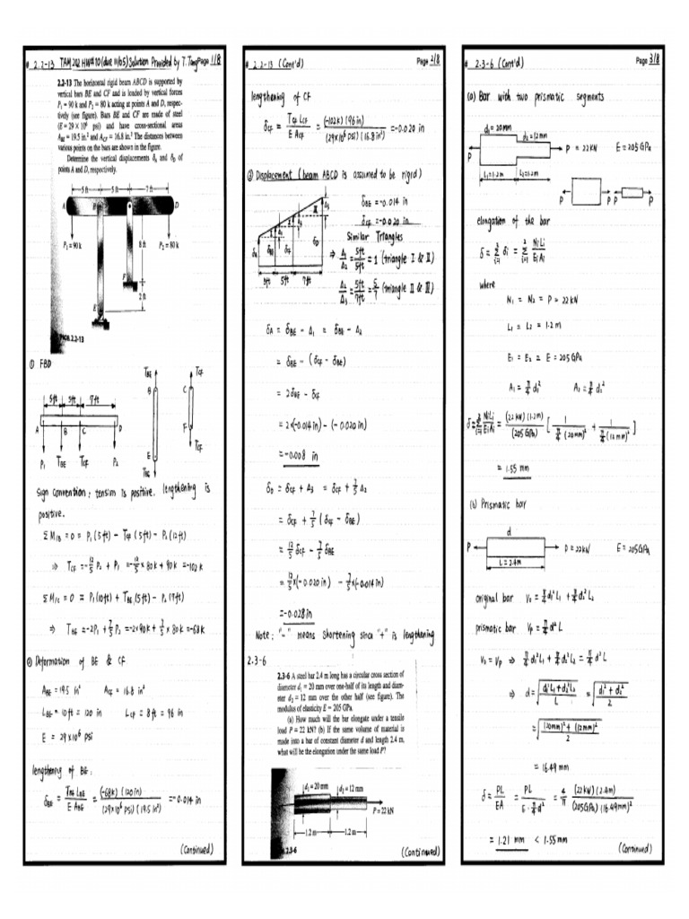 HW 10 Soln | PDF