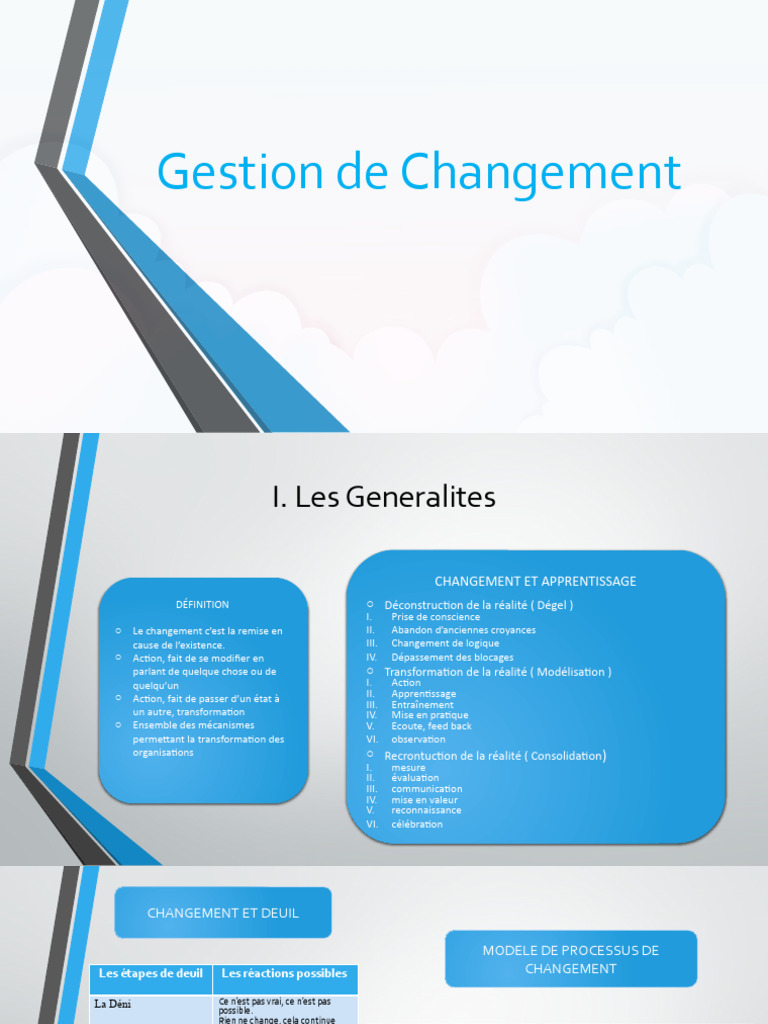 Gestion du Changement en Entreprise | PDF | Business | Risque