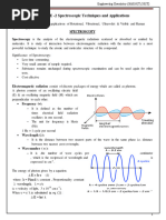 Sachi SPECTROSCOPY NOTES PDF