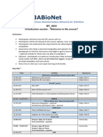 Dayplan - Week 1 - Session 1