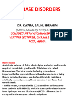 Acid Base Disorders DR Kwaifa - PPTX 1