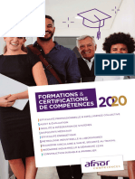 Formations & Certifications de Compétenc ES