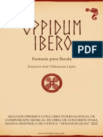 Oppidum Ibero (Francisco José Villaescusa López) - Partitura y Partes. Grado 4