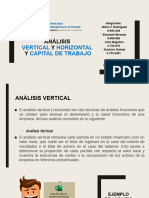Investigación 2 - Analisishorizontal - Vertical - Capitaldetrabajo