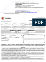 Informações Importantes para o Preenchimento Do Formulário