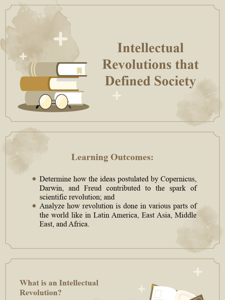 Intellectual Revolutions That Defined Society | PDF | Id | Heliocentrism