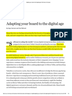 Adapting Your Board To The Digital Age - McKinsey & Company