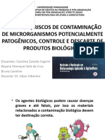 Manuseio, Controle e Descarte de Material Biologico