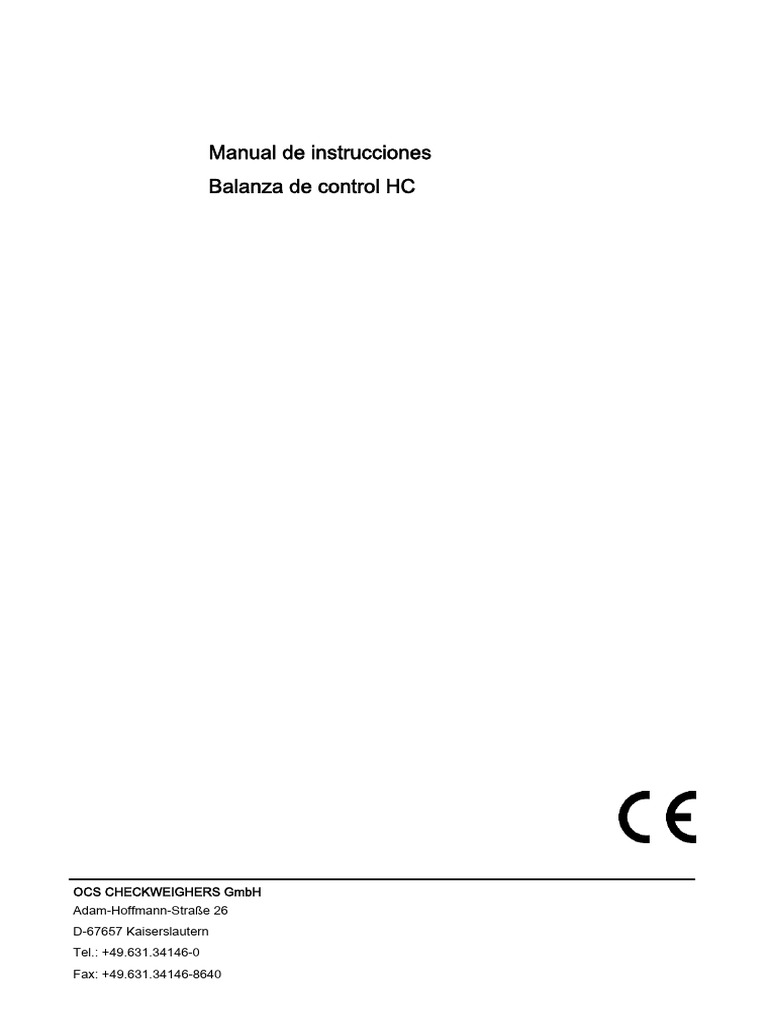 Manual Dectetor de Metales Ocs | PDF