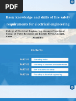 Basic Knowledge and Skills of Fire Safety Requirements For Electrical Engineering (0531)